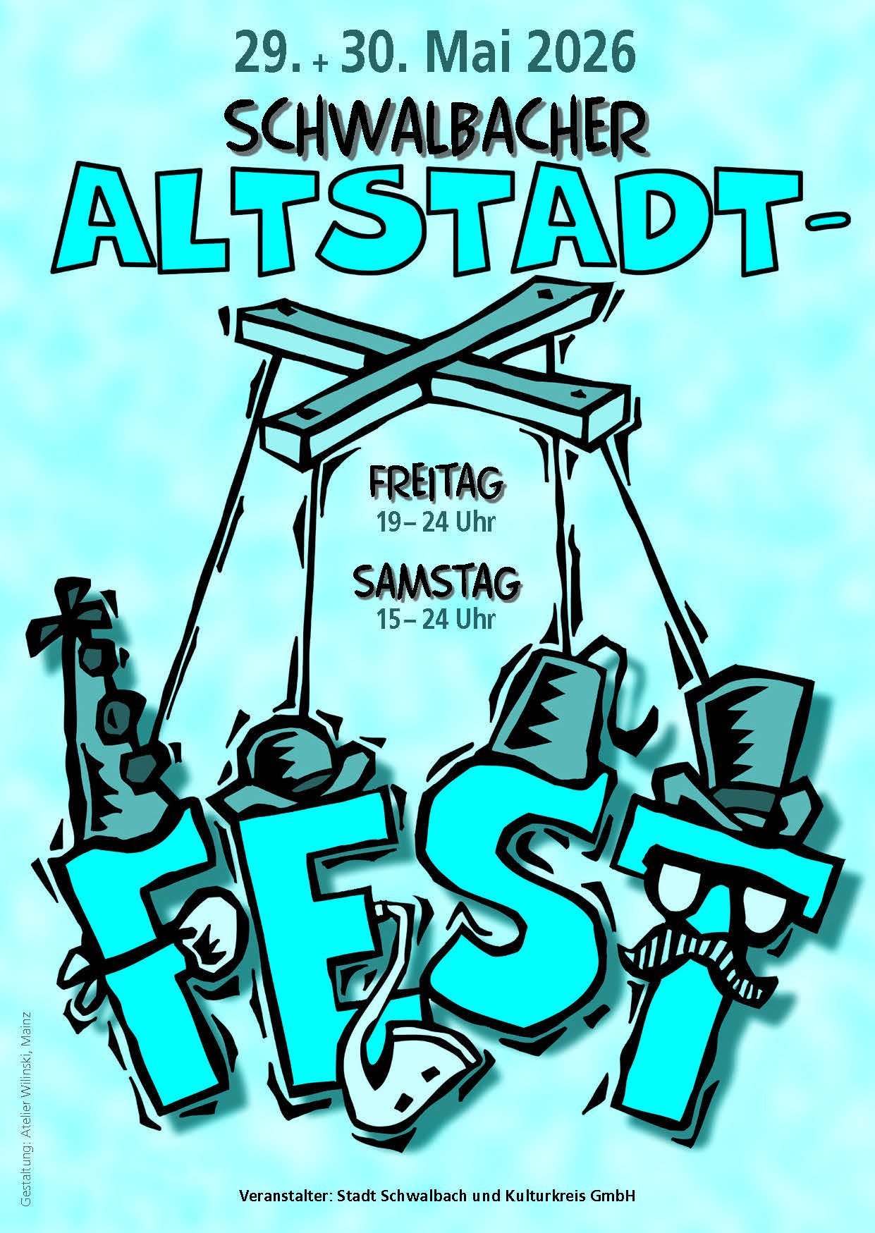 Altstadtfest Postkarte 2026